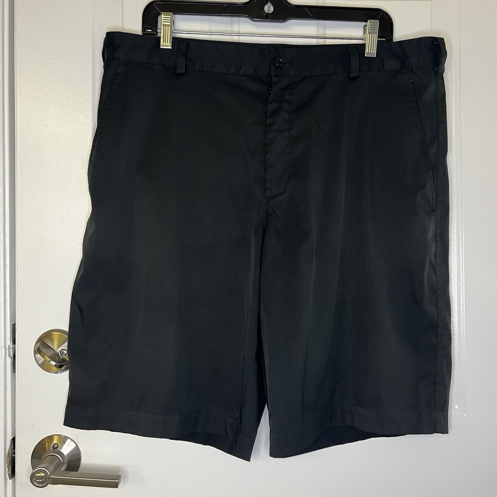 Nike‎ Shorts Mens 36 Black Dri Fit Flex Performance Hybrid Golf Short 10"